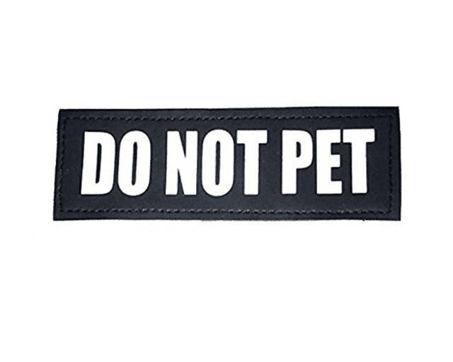 do not pet patch
