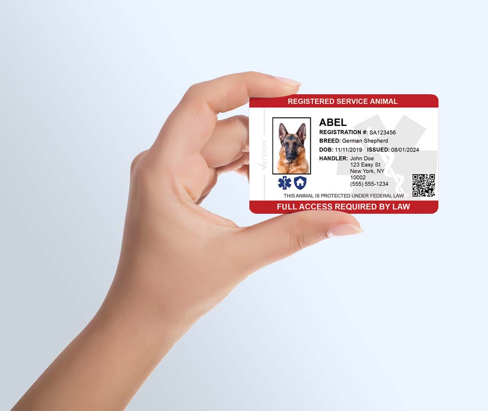 Service Animal ID Card - Image 2